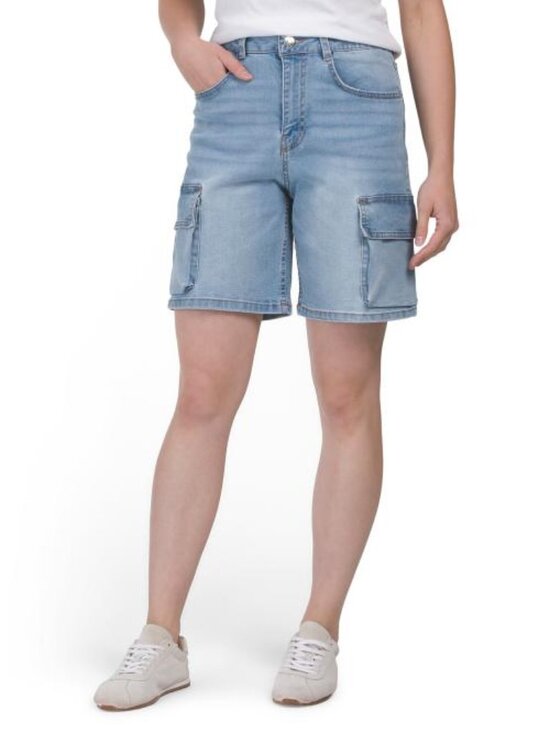 Love Tree Pants - LOVE TREE Cargo Bermuda Length Shorts
